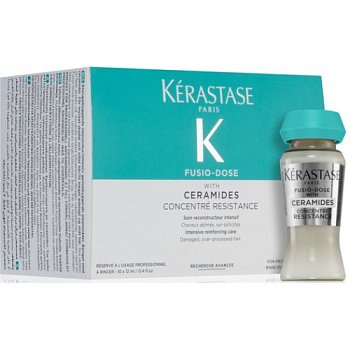 Концентрат с керамидами для питания и восстановления - Kerastase Fusio-Dose With Ceramides Concentre Resistance  